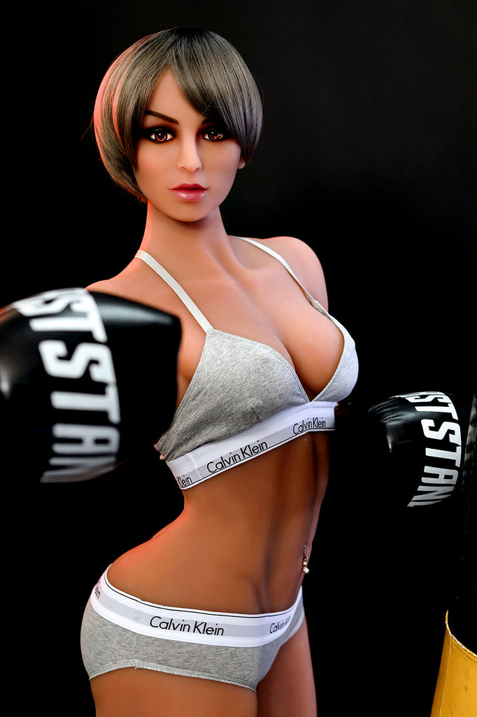 US Stock - Kali 164cm 218# Head Sexy Waistline Tan Skin Medium Breasts TPE Sex Doll