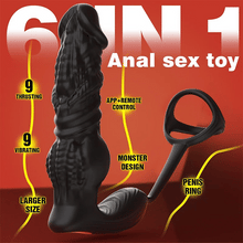 Load image into Gallery viewer, Upgrade Fast Thrusting 6-in-1 Prostate Massager with Remote Control and APP