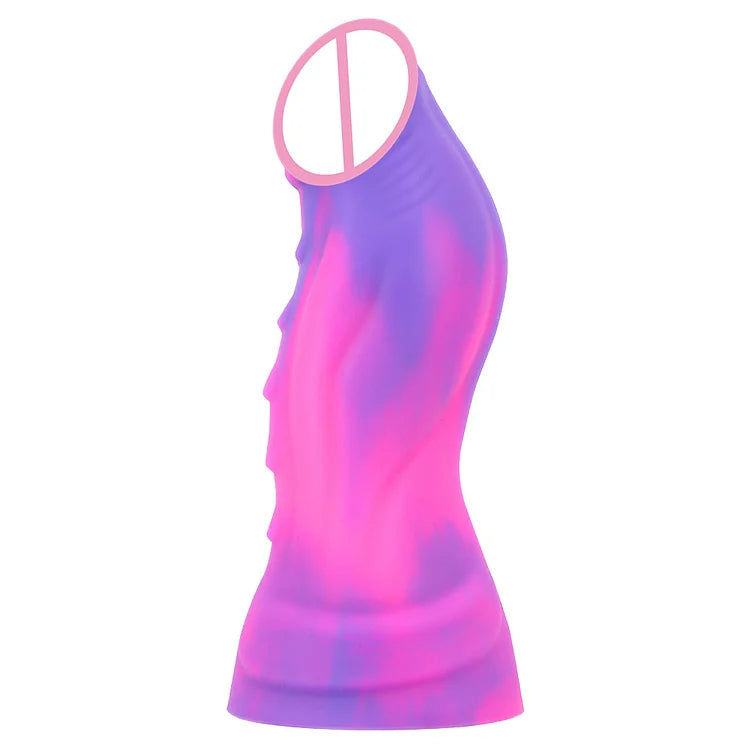 Dragon Animal Shape Mixed With Color Liquid Silicone Male And Female Couples Sm Lesbian Adult Sex Products