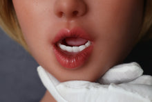 Load image into Gallery viewer, US Stock - 158cm Nataly #479 Silicone Head TPE Body BBW Sex Doll ROS Head Movable Jaw Adult Love Doll Jelly Breasts