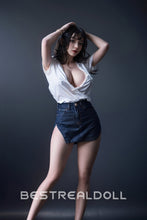 Load image into Gallery viewer, US Stock - RIDMII Miranda Plus Unique Design Silicone ROS Head Love Doll TPE Body Realistic BBW Movable Jaw Sex Doll