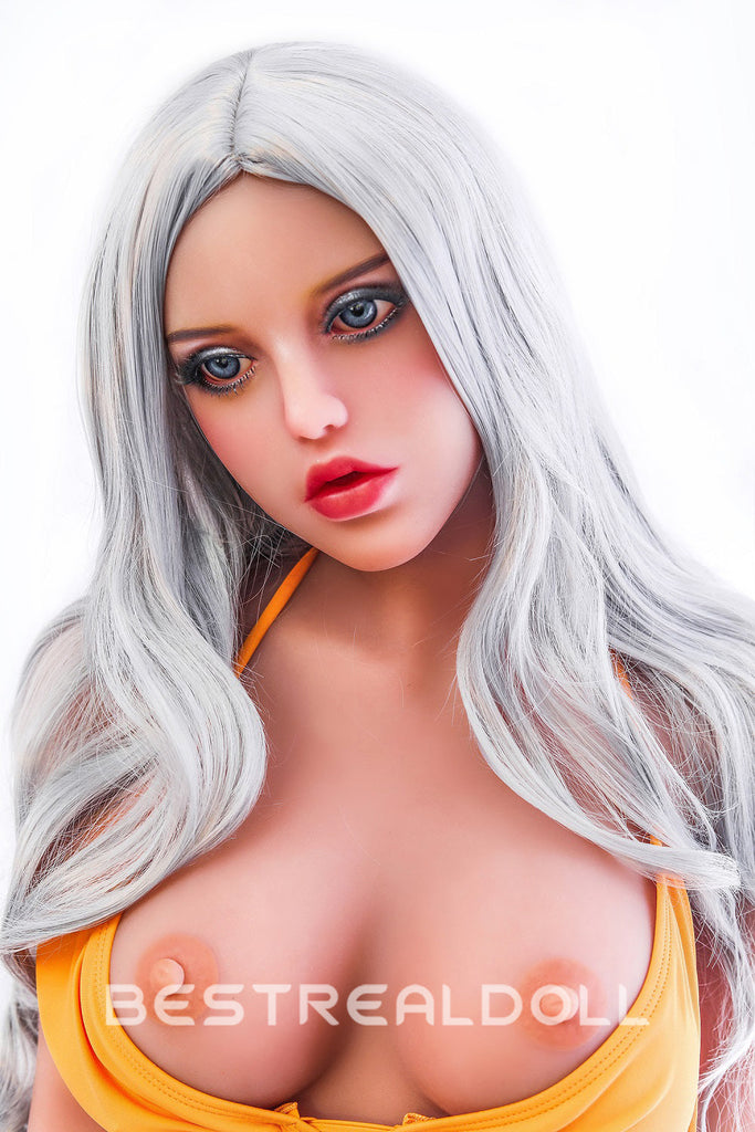 US Stock - Carina 150cm 101# Tanned Skin Sexy TPE Love Doll Small Boobs Adult Sex Doll