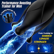 Load image into Gallery viewer, 9 Tension Shock Flapping Prostate Massager Thrusting Vibrating Butt Plug