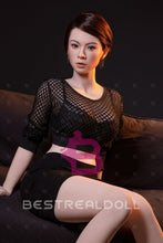 Load image into Gallery viewer, US Stock - RIDMII Aidra 158cm Unique Design Silicone Movable Jaw Oral Sex Love Doll TPE Body Adult ROS Head Sex Doll