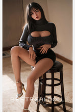 Load image into Gallery viewer, US Stock - RIDMII Danica Plus Transgender Sex Doll 161cm #468 Unique Design BBW Sex Doll Silicone Movable Jaw ROS Head Adult Shemale Love Doll TPE Body