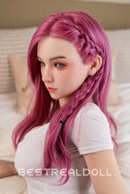 Load image into Gallery viewer, US Stock - Jacintha 160cm #58 B-cup Sex Doll Red Hair Jelly Breasts Realistic Love Doll