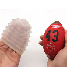 Load image into Gallery viewer, Rugby-shaped Egg Masturbation Egg Men's Portable Mini Aircraft Cup Men's Adult Sex Toys