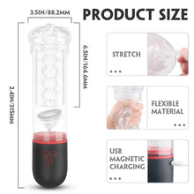 Load image into Gallery viewer, Men's Full Automatic Penis Trainer Intelligent Suction Vacuum Aircraft Cup